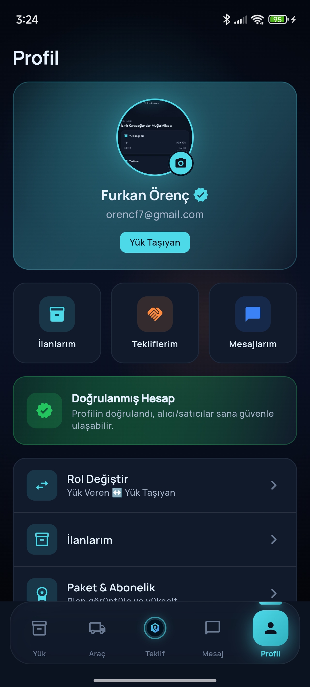 YükCep ekran 6